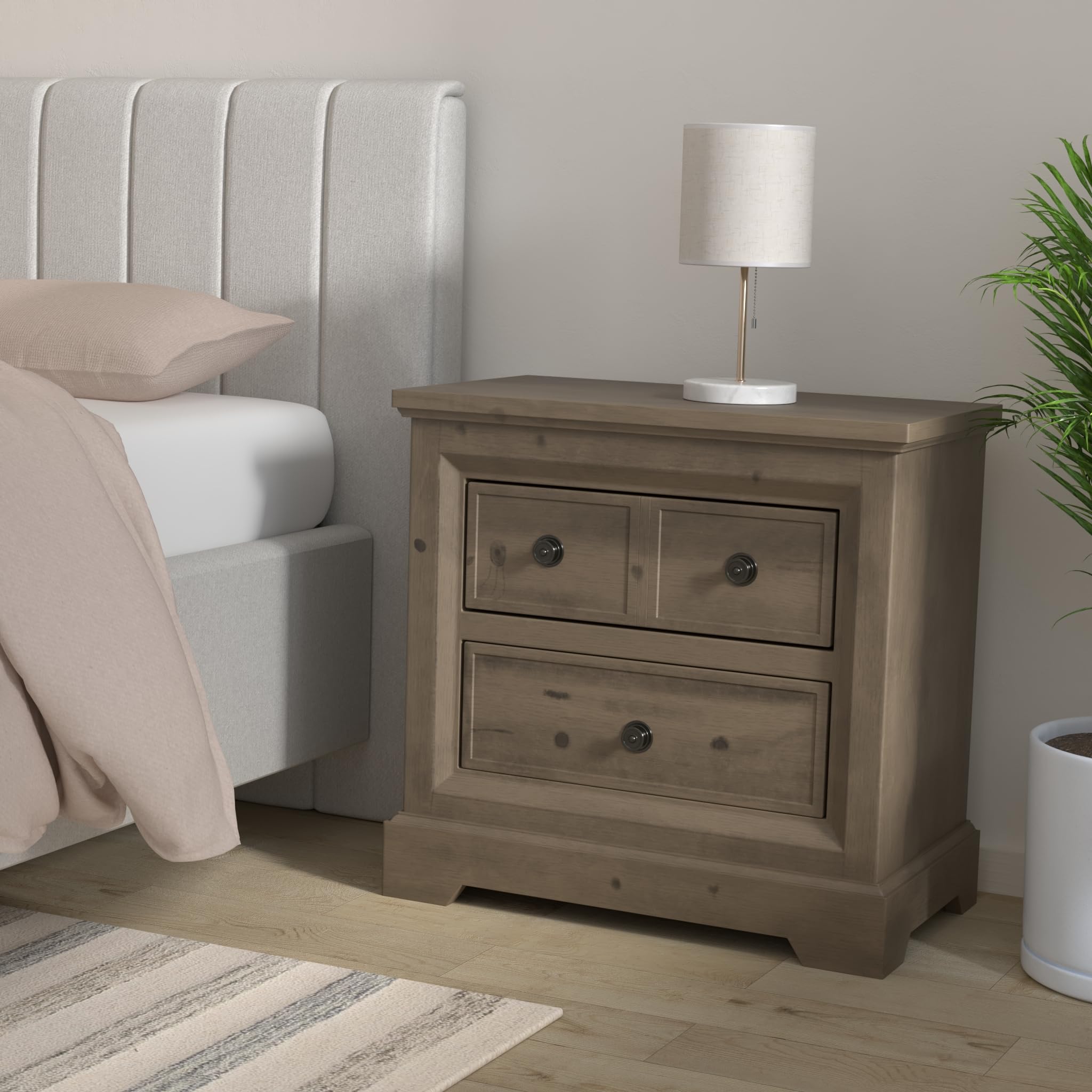 Progressive Furniture Wildfire Nightstand in Caramel/Tan